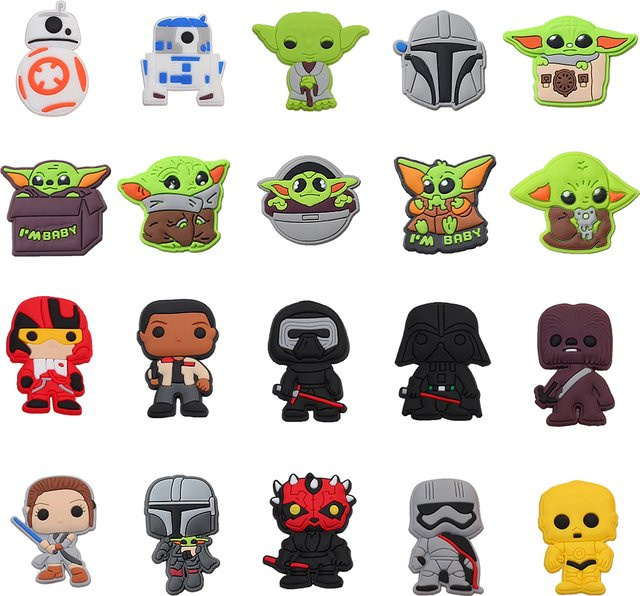 Hot Toys Yoda Schuh Charms, Kinder - Bild 1