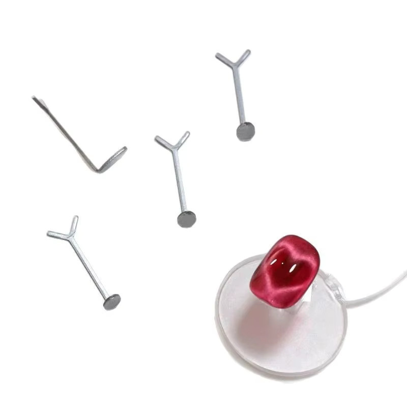JCSYFAC Nail Art Magnet Stick, Y-förmig, Katzenauge Effekt, Nagel DIY Werkzeug - Bild 3
