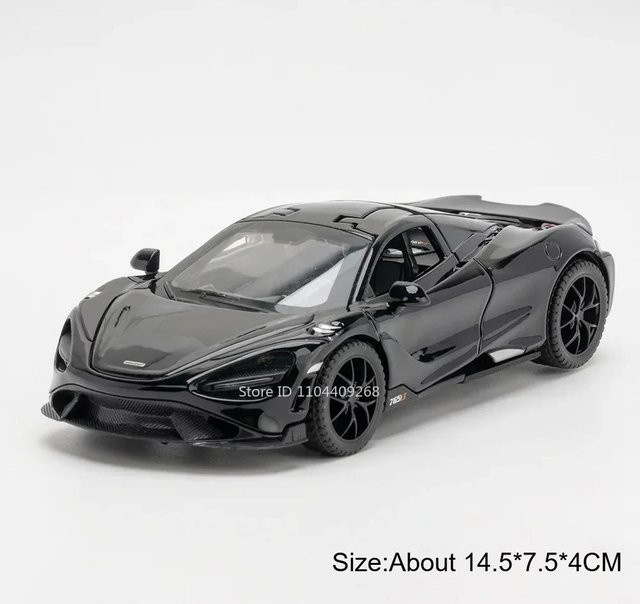 Linyi toy car 720S 765Lt Spielzeugauto, 1:32, Metall Druckguss, Musik Licht, ab 14 Jahren - Bild 1