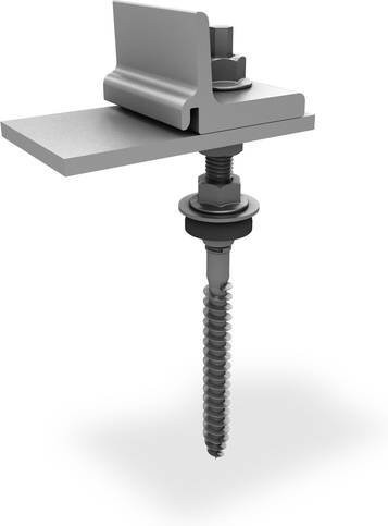 K2 Energy Stockschraube aus Edelstahl in Silber, Durchmesser: 10,0 mm - Bild 1