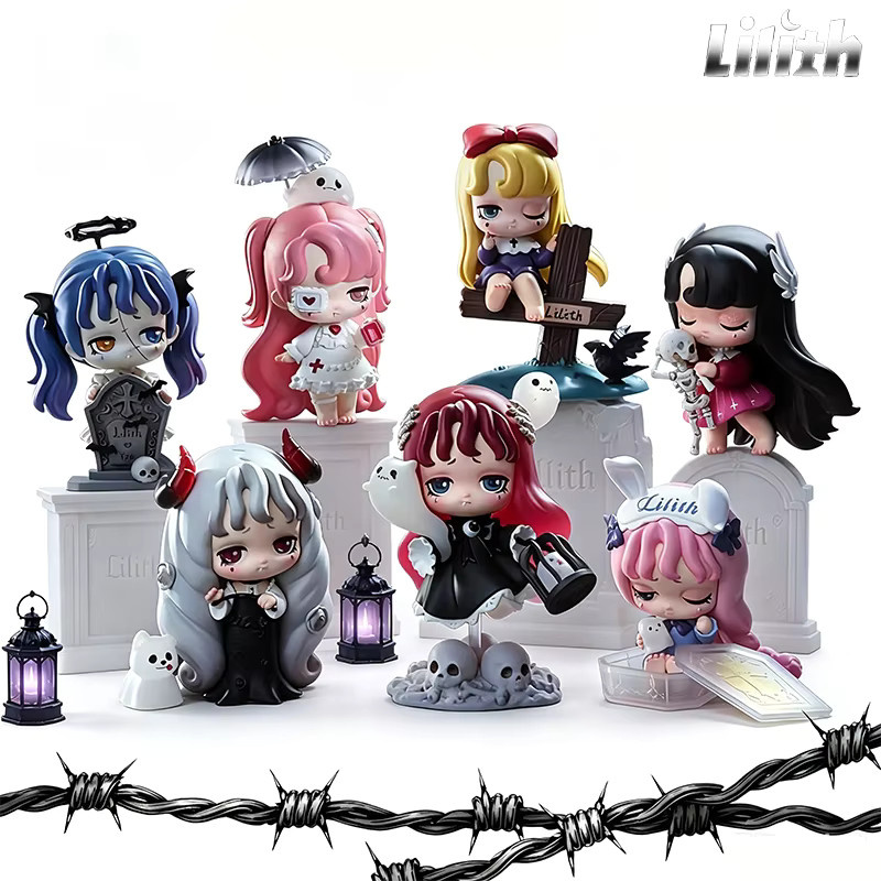 52TOYS Lilith Nocturnal Shroud, PVC-Statuen, Blindbox, Nachtleuchtend - Bild 5