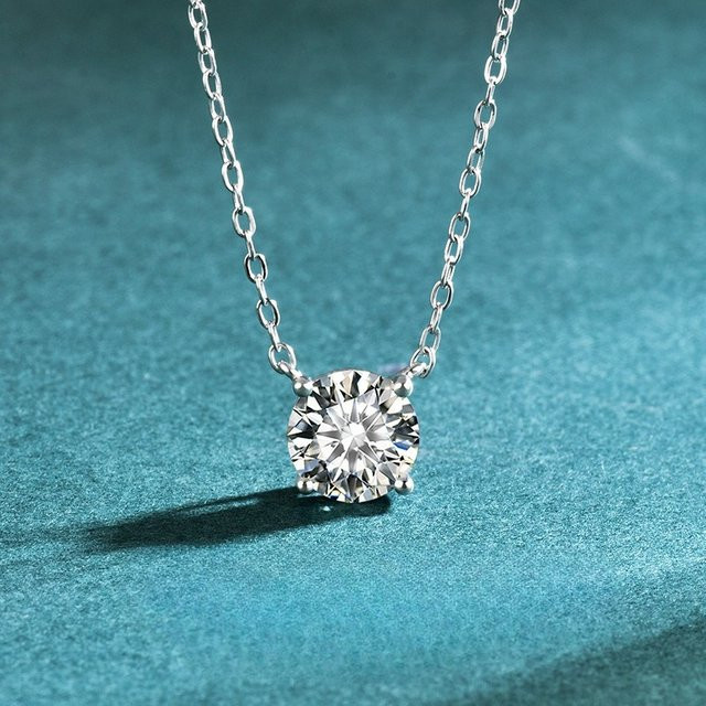 SAY Halskette mit Anhänger, 925 Silber, Zirkonia, Damen - Bild 1
