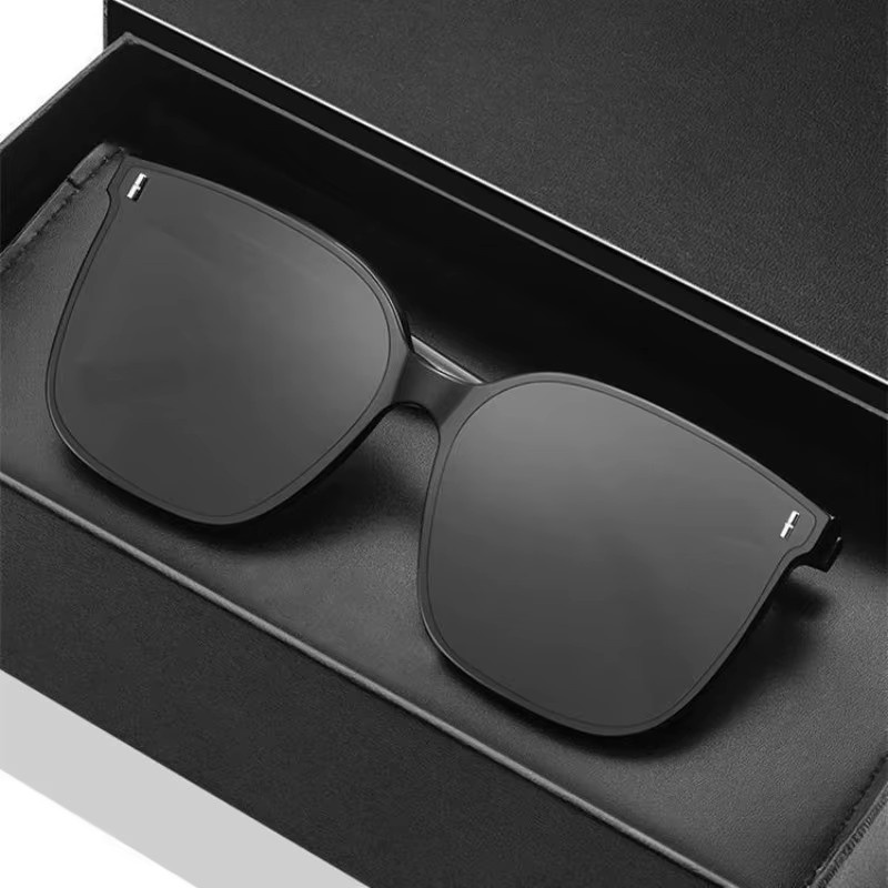 Sonnenbrille, quadratisch, Vollrand, Schwarz, Unisex, Kunststoff, UV400 - Bild 2