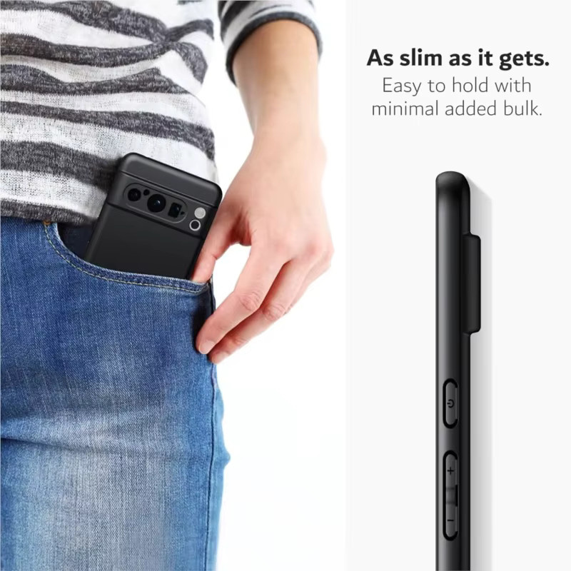 Matte Flüssigsilikon-Handyhülle für Google Pixel 6, 6A, 7, 7A, 8, 8A, 9 Pro, XL in Schwarz - Bild 5