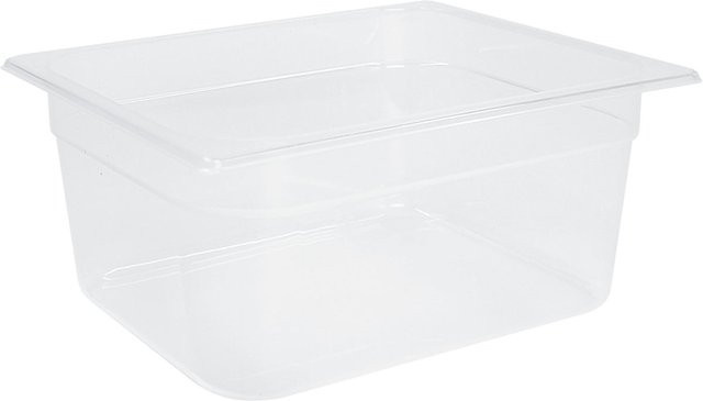 Schneider GN 1/2 Behälter aus Polypropylen, transparent, 9 l, Tiefe: 15 cm - Bild 1