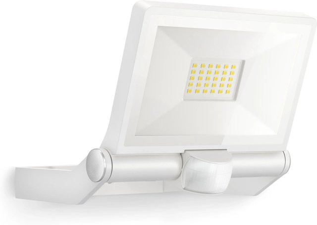 Steinel XLED One S LED-Außenstrahler in Weiß mit Bewegungsmelder, 18,6 W und 2050 lm - Bild 1