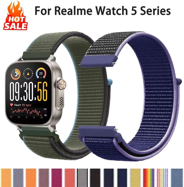 VATMENS Uhrenarmband Nylon, 22 mm, Unisex - Bild 1