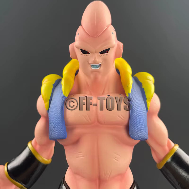 Bandai Dragon Ball Z Actionfigur Buutenks Majin Buu Gotenks PVC Statue Modell in Mehrfarbig, Höhe: 27 cm - Bild 5
