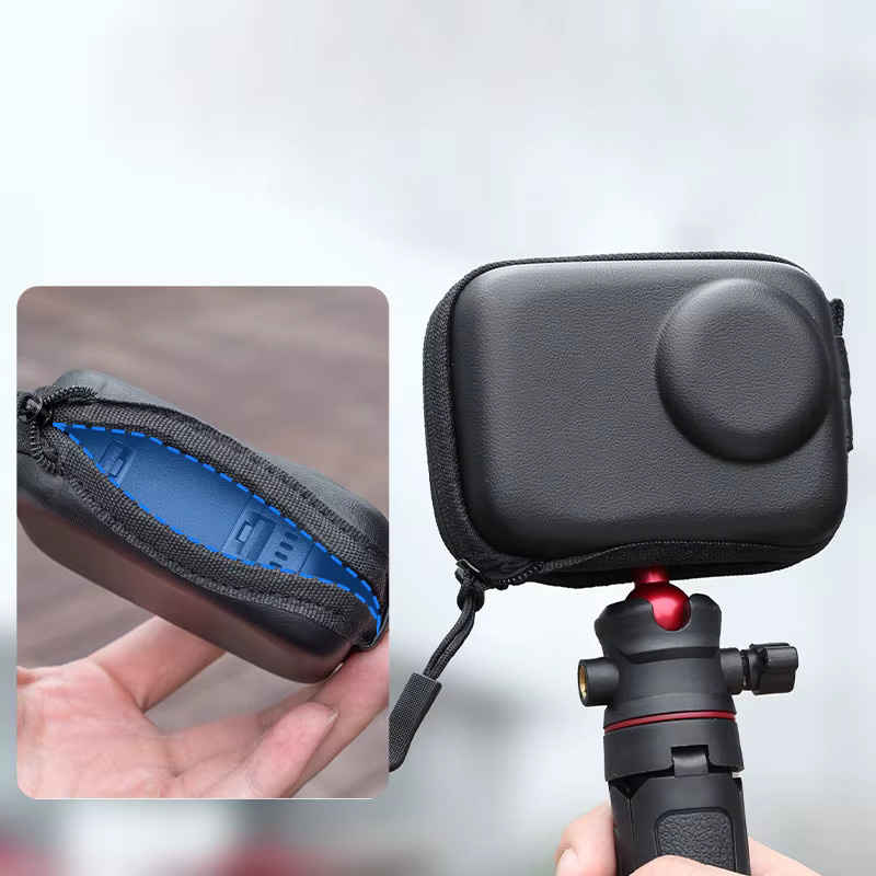 Osmo Action 6 Tragetasche von DJI in Schwarz – PU-harte Aufbewahrungstasche als Reiseschutz und Schutzzubehör - Bild 2