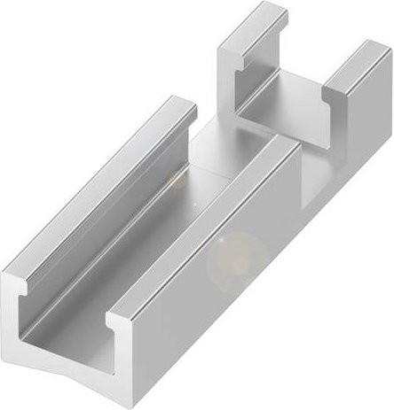 Balluff Haltewinkel BMF 307-HW-112 BAM01Y9 aus Aluminium in Silber - Bild 1