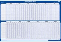 Legamaster Plakatkalender 2027 Monatlich in Schwarz, Blau und Weiß, Breite: 60 cm, Höhe: 90 cm, Tiefe: 10 cm - Bild 1