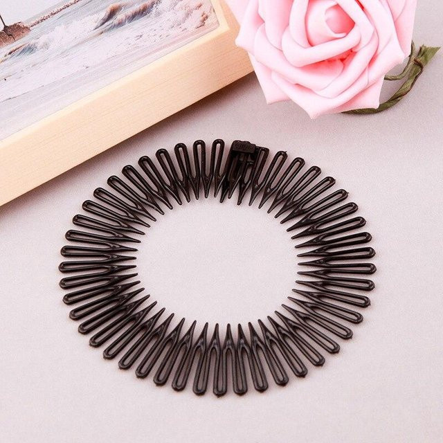 Haar Clips, Strass, grau, Damen - Bild 1