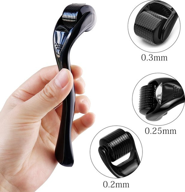 SANPKON Derma-Roller, 0,2/0,25/0,3 mm Mikronadeln, Unisex - Bild 1