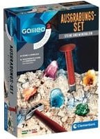 Clementoni Galileo Ausgrabungs-Set Steine Experimentierkasten für Kinder ab 7 Jahren - Bild 2