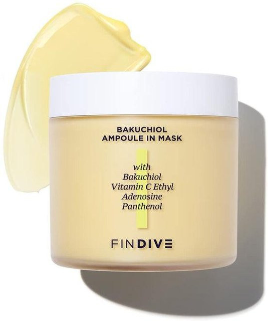 FINDIVE Bakuchiol Ampulle in Maske, 200 ml, Gesichtspflege - Bild 1