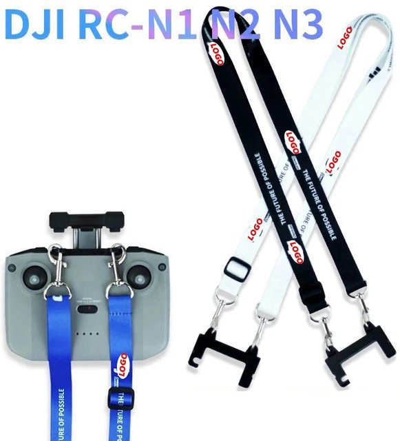DJI Lanyard Umhängeband in Weiß für RC N1, RC N2 und RC N3 Controller, kompatibel mit DJI Mini 4 Pro, Mini 3 Pro, Mavic 3 und NEO - Bild 1