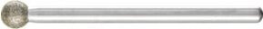 PFERD Schleifstift DKU-A 5,0/3 D 126 Durchmesser: 5,0 mm, Farbe: Silber - Bild 1