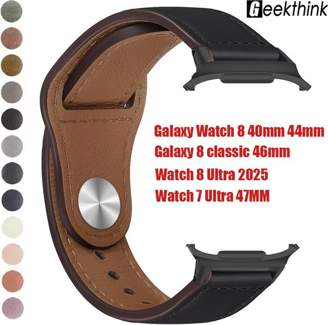 FancyWrist Uhrenarmband Leder, Schwarz, Unisex - Bild 1