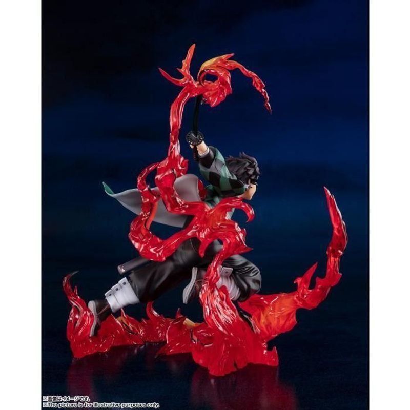 Demon Slayer Kamado Tanjiro Figur Figuarts Zero Totale Konzentrationsatmung, mehrfarbig, Höhe: 19 cm - Bild 3