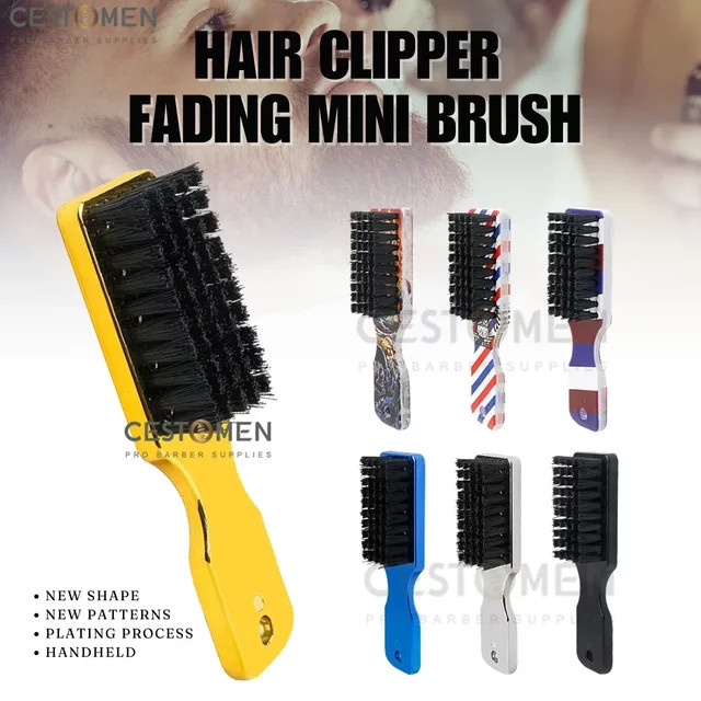 Haarbürste für Herren, Mini Pinsel für Barber Zubehör - Bild 1