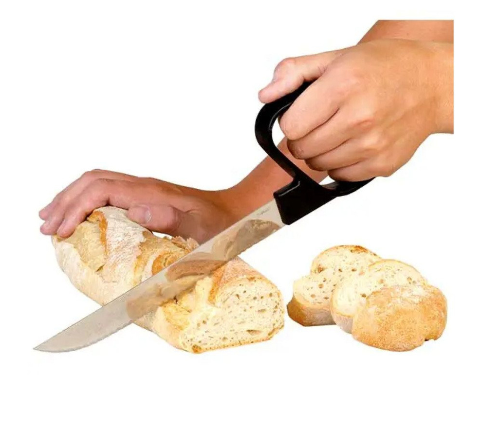 DocMed Kochmesser mit schmaler Klinge und rutschfest beschichteten Handgriffen - Bild 1