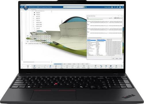 Lenovo ThinkPad P16s Gen 4 Notebook Schwarz 16 Zoll WUXGA AMD mit 64GB RAM und 1TB SSD - Bild 1