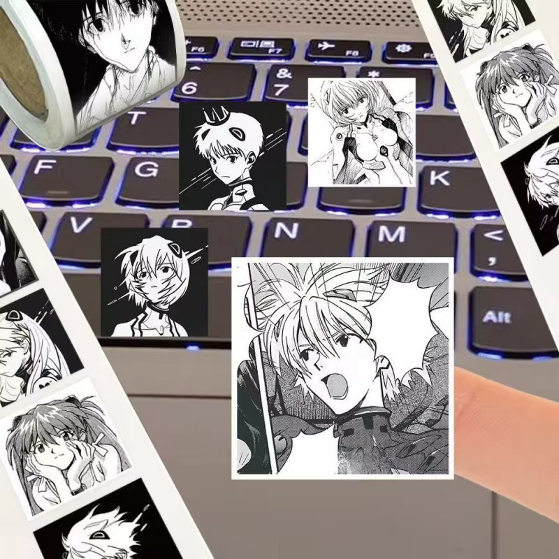 Bandai Anime Aufkleber EVA Ayanami Rei Neon Genesis Evangelion für iPad und Gepäck - Bild 3
