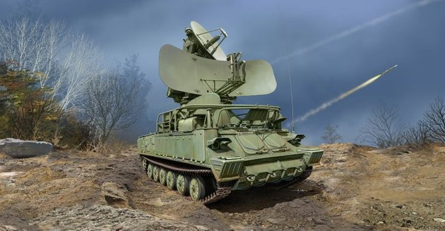 Trumpeter Russian 1S91 SURN KUB Radar, 1:35, Grün - Bild 1
