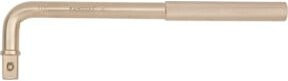 KS Tools BRONZEplus Winkelgriff 1/2" aus Aluminium-Bronze in Gold, Länge: 260 mm - Bild 1