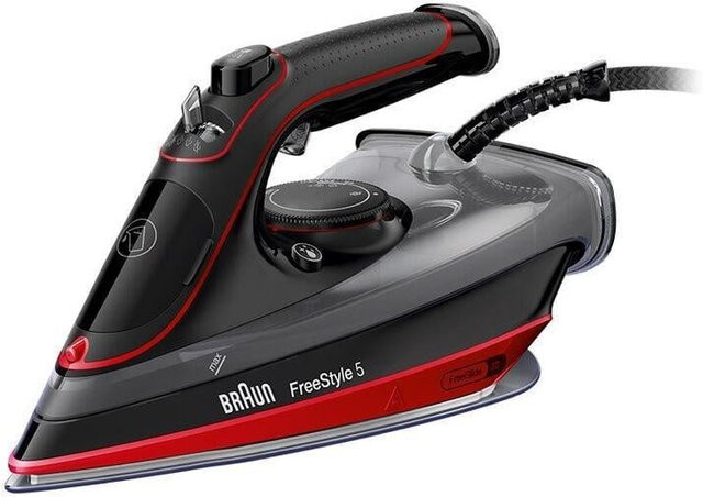 Braun FreeStyle 5 Dampfbügeleisen SI 5057 RD in Rot - Bild 1