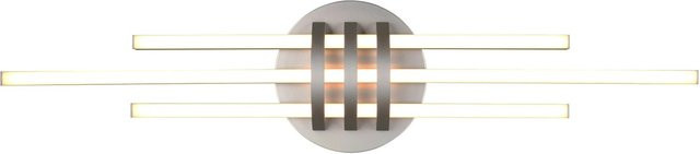 Reality LED Deckenleuchte Cinto in Nickel Matt, dimmbar, B: 81 cm, T: 10,5 cm, H: 18 cm - Bild 1