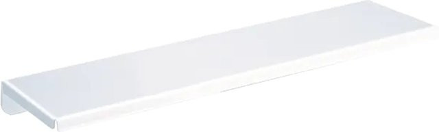 Delabie Wandablage aus Stahl pulverbeschichtet in Weiß B: 450 mm, H: 120 mm - Bild 1