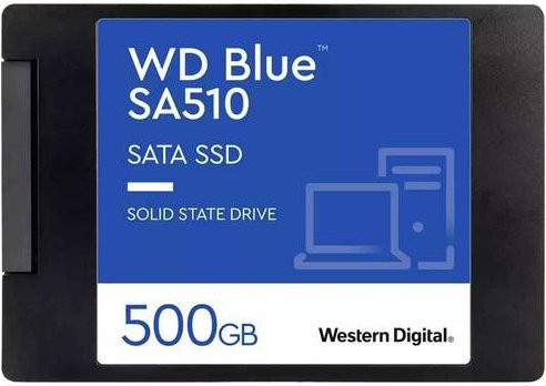 Western Digital Blue SA510 Interne SATA SSD 500GB 2.5 Zoll - Bild 1