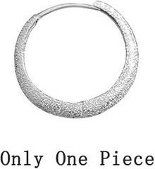 Wucifang Jewelry Hoop Ohrring, 925 Silber, Weiß, Damen - Bild 1
