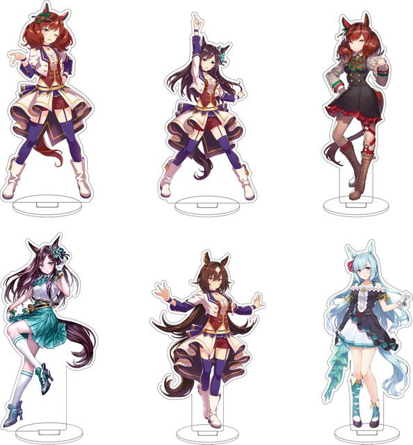 Bandai Uma Musume: Pretty Derby Acryl-Figurenständer, Einzelfigur, Bunt / Mehrfarbig - Bild 1