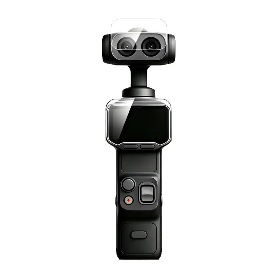 Insta360 Luna Ultra Schutzfolie aus gehärtetem Glas für Bildschirm und Kameraobjektiv, transparent - Bild 6