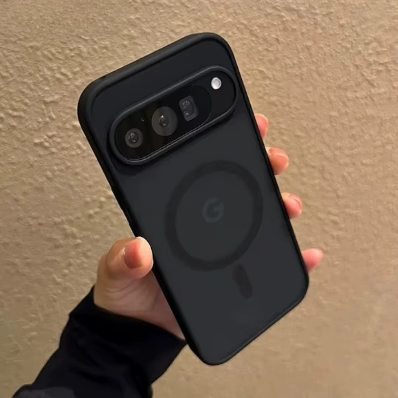 MagSafe Schutzhülle für Google Pixel 9, 9 Pro, 9 Pro XL, 8 Pro und 8a in Transparent Matt Frosted Design - Bild 3