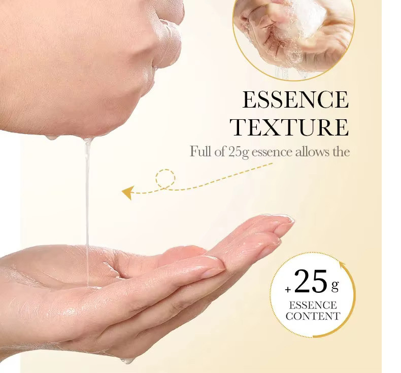 Sadoer 24K Gold Vitamin C Hyaluronsäure Maske Set, 10-teilig - Bild 1