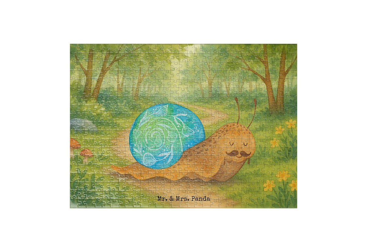 Mr. & Mrs. Panda Puzzle Schnecke Sir Design, Puzzle, 551 Teile - Bild 1