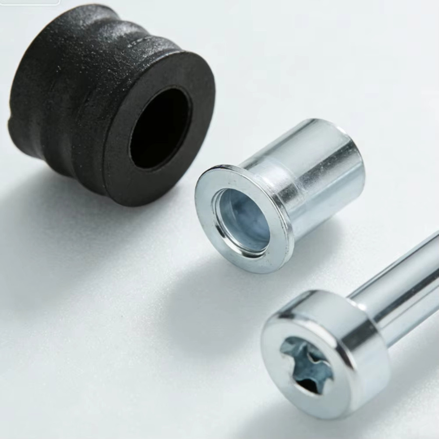 VIBRATITE 2er-Set Kettensägen-Bremsgriff-Schraubensatz mit Bolzenhülse in Silber, kompatibel mit MS660 MS044 MS046 MS361 MS36 Garten-Kettensägen-Zubehör - Bild 3