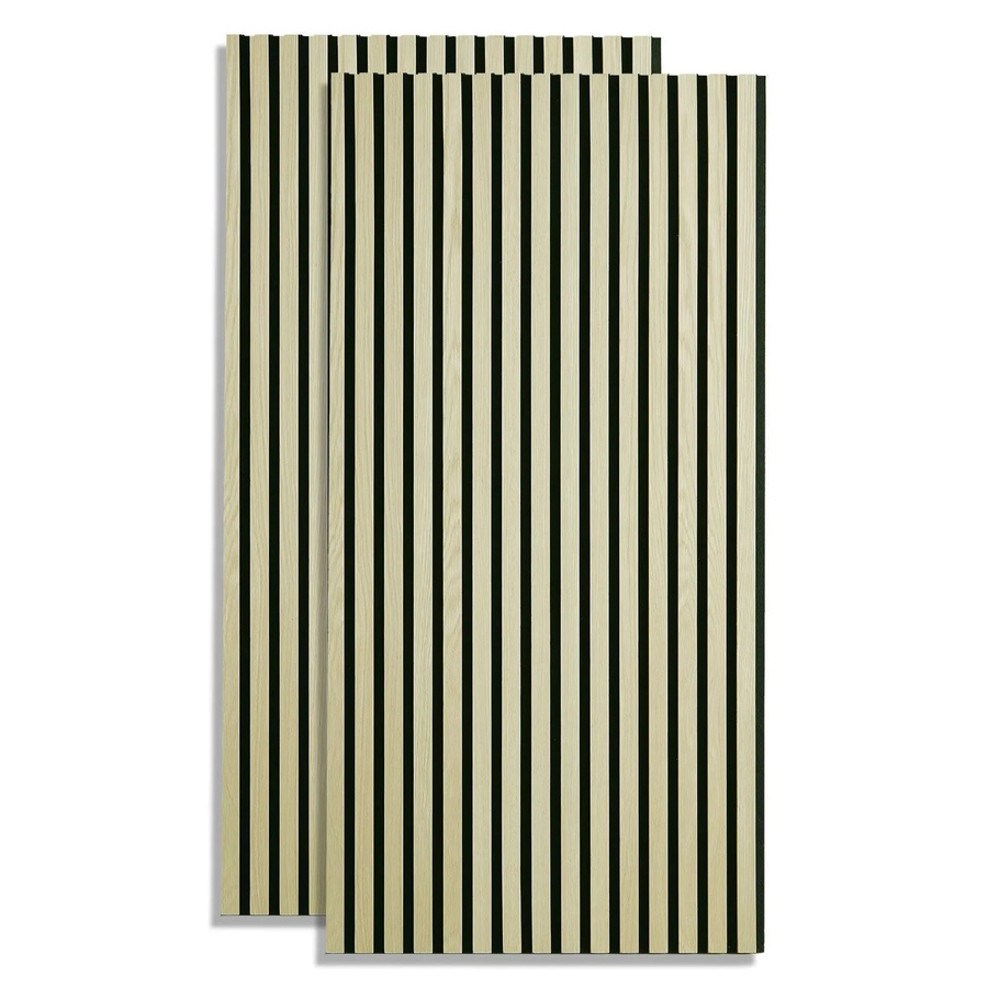 Homestyle4u Akustikpaneele 2er-Set 3D Wandpaneele in Beige, B/H: 60 x 120 cm - Bild 2