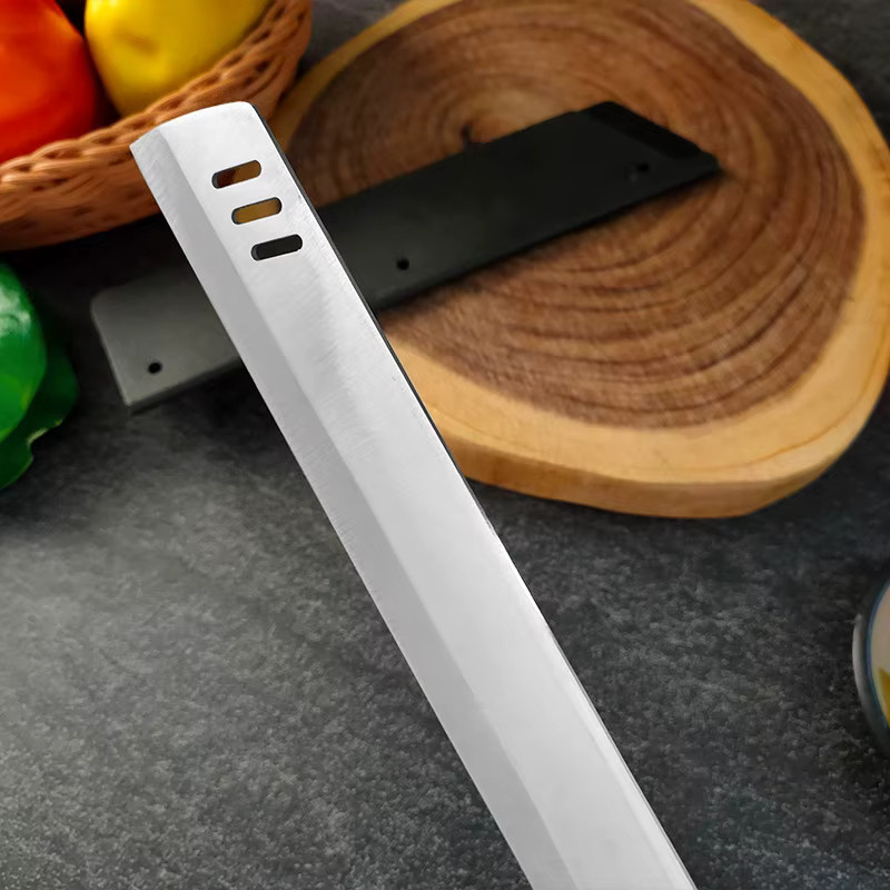 GuanQi Kochmesser aus Edelstahl in Silber, 8 Zoll scharfes Küchenmesser für Brot, Käse und Obst - Bild 4