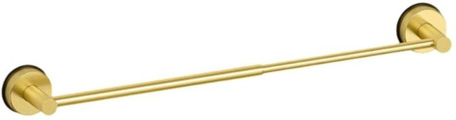 Verstellbarer Handtuchhalter aus rostfreiem Stahl mit starken Saugnäpfen in Gold - Bild 1