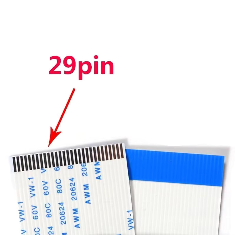 10 Stück Epson 29-poliges FFC Flachdatenkabel in Weiß für Mimaki TX800 TX820 XP600 Solvent UV Flachbettdrucker und DX10 Druckköpfe - Bild 3