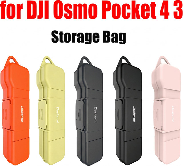 Hartschalen-Etui für DJI Osmo Pocket 4 und Osmo Pocket 3, kratzfeste Schutzhülle und Aufbewahrungstasche mit Trageriemen - Bild 1