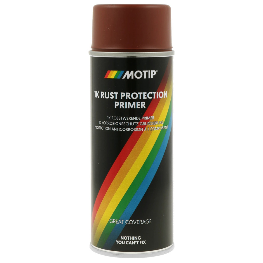 Motip 1K Korrosionsschutz Grundierung Spray Rotbraun 400 ml für Metall - Bild 2