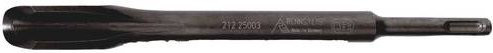 Rennsteig Werkzeuge 212 25003 Hohlmeißel SDS-Plus, Farbe: Grau, Breite: 22 mm, Gesamtlänge: 250 mm - Bild 1
