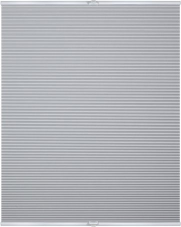 Lichtblick Thermo-Plissee Klemmfix Verdunkelung Weiß B: 110 cm, H: 130 cm - Bild 1