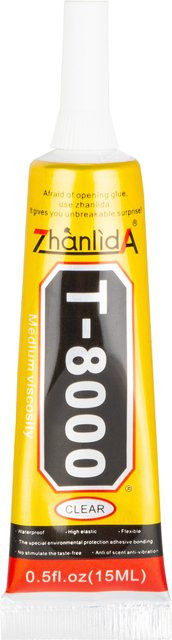 Zhanlida T-8000 Flüssigkleber, Transparent, 15 ml - Bild 1