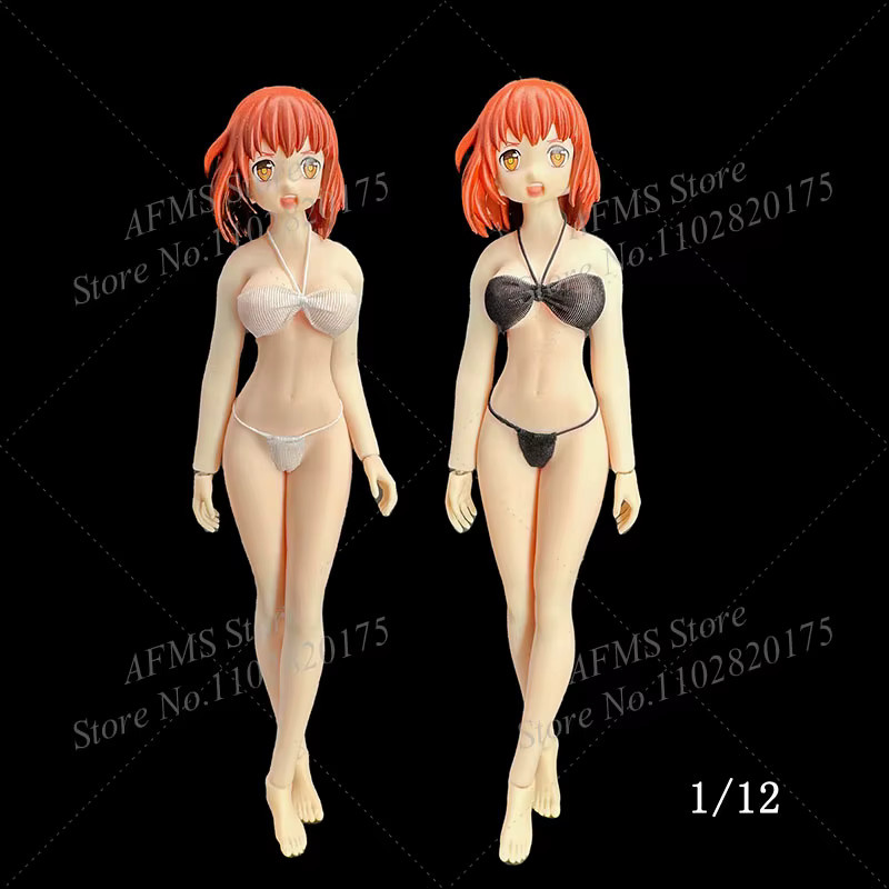 Hot Toys Mobile-Suit-Mädchen, Sammlerfigur, Maßstab 1:12, Bikini-Badeanzug, Neckholder-Dessous, Unterwäsche - Bild 2
